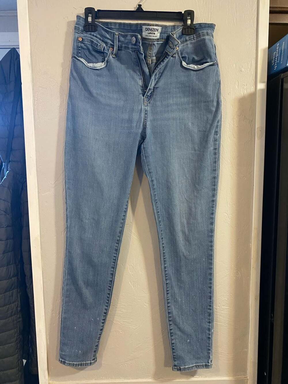 Denizen from Levi's High Rise Skinny Jeans Size 12M 31x30 Light Wash